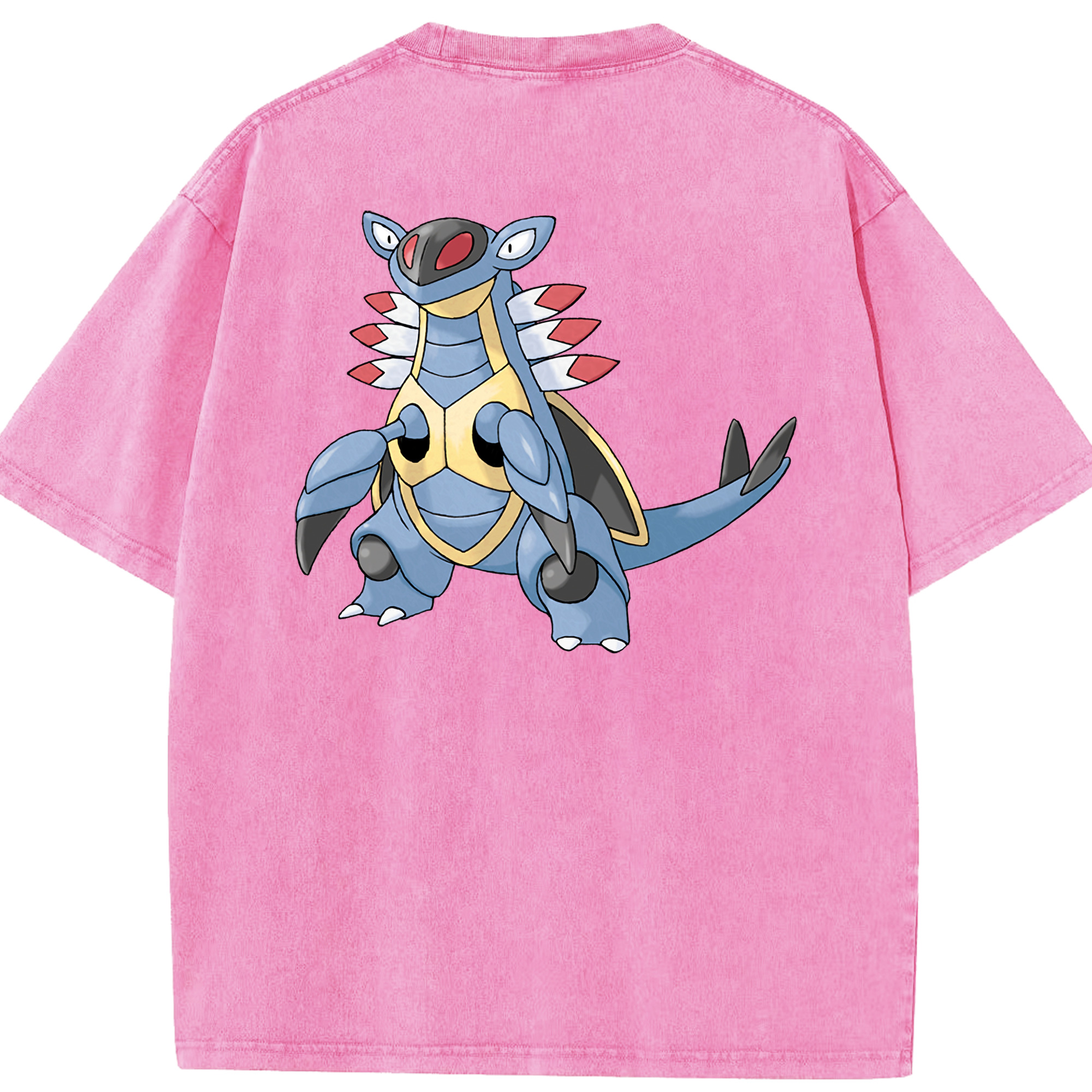 （画像用） ポケットモンスター Pokémon 綿100% ヴィンテージ風 半袖Tシャツ（背面プリント）